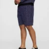 Pantaloncini comodi in misto lino e cotone da 9"