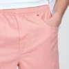 Pantaloncini comodi in misto lino e cotone da 9"