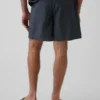 Pantaloncini comodi in popeline da 7"