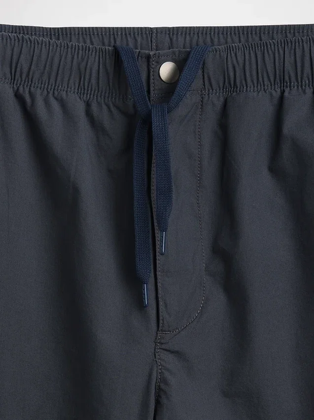 Pantaloncini comodi in popeline da 7"