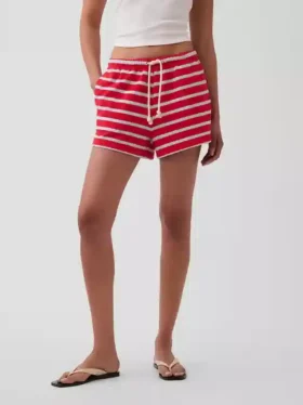 Pantaloncini comodi in spugna da 3,5″