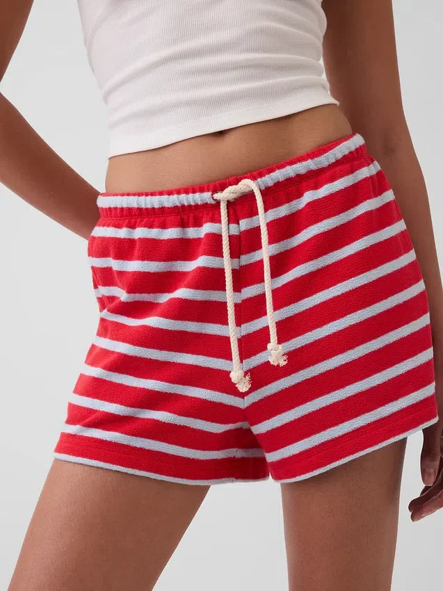 Pantaloncini comodi in spugna da 3,5"