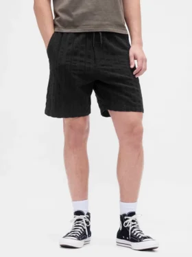 Pantaloncini comodi testurizzati da 7″