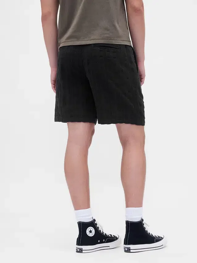 Pantaloncini comodi testurizzati da 7"