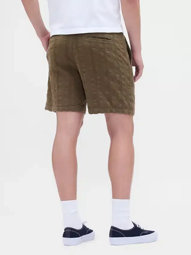 Pantaloncini comodi testurizzati da 7"