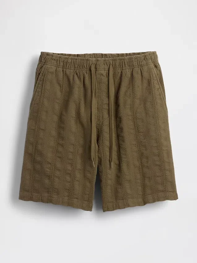 Pantaloncini comodi testurizzati da 7"