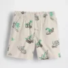 Pantaloncini con elastico in vita per neonato & bebè, abbinabili a piacere