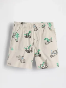 Pantaloncini con elastico in vita per neonato & bebè, abbinabili a piacere