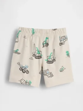 Pantaloncini con elastico in vita per neonato & bebè, abbinabili a piacere