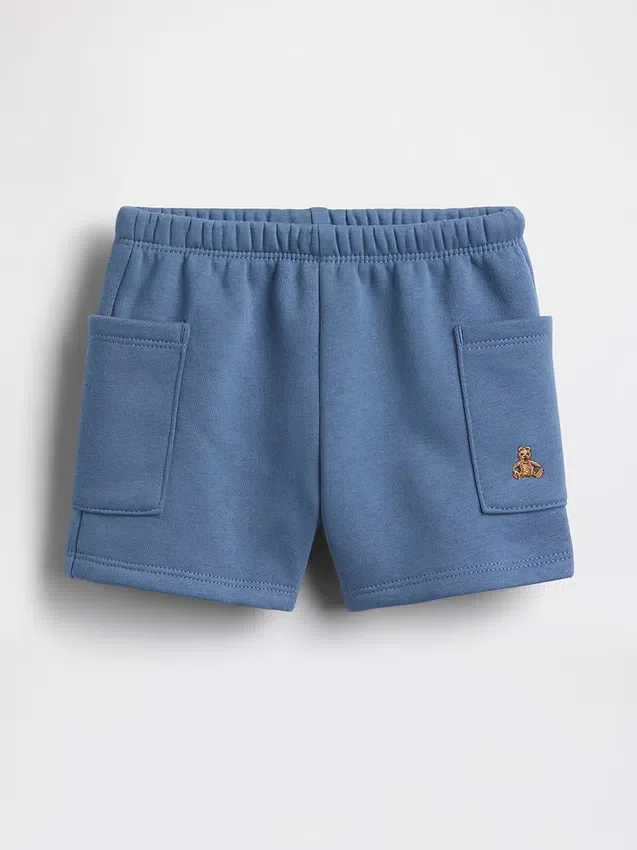 Pantaloncini con tasche e chiusura a elastico Baby Vintagesoft