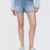 Pantaloncini corti a vita media da 4", morbidissimi e dal taglio morbido