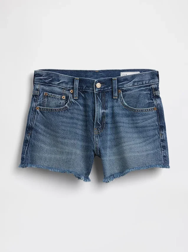 Pantaloncini corti a vita media da 4", morbidissimi e dal taglio morbido
