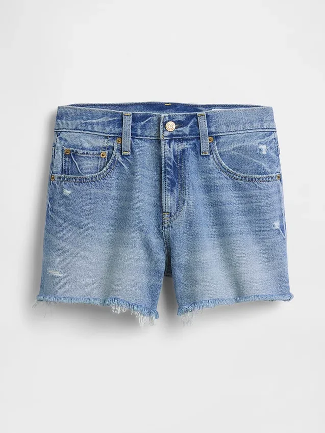 Pantaloncini corti a vita media da 4", morbidissimi e dal taglio morbido