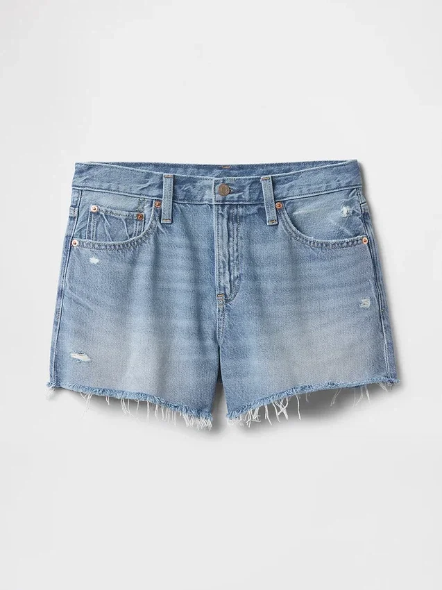 Pantaloncini corti a vita media da 4", morbidissimi e dal taglio morbido