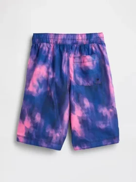 Pantaloncini da bagno riciclati da bambino da 8″