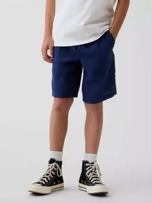 Pantaloncini da bambino dal taglio comodo e rilassato
