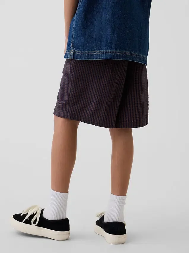 Pantaloncini da bambino dal taglio comodo e rilassato