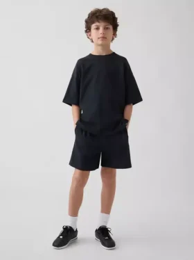 Pantaloncini da bambino Easy in tessuto pesante