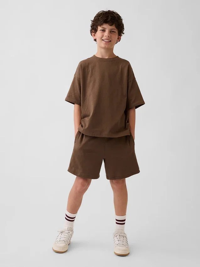 Pantaloncini da bambino Easy in tessuto pesante