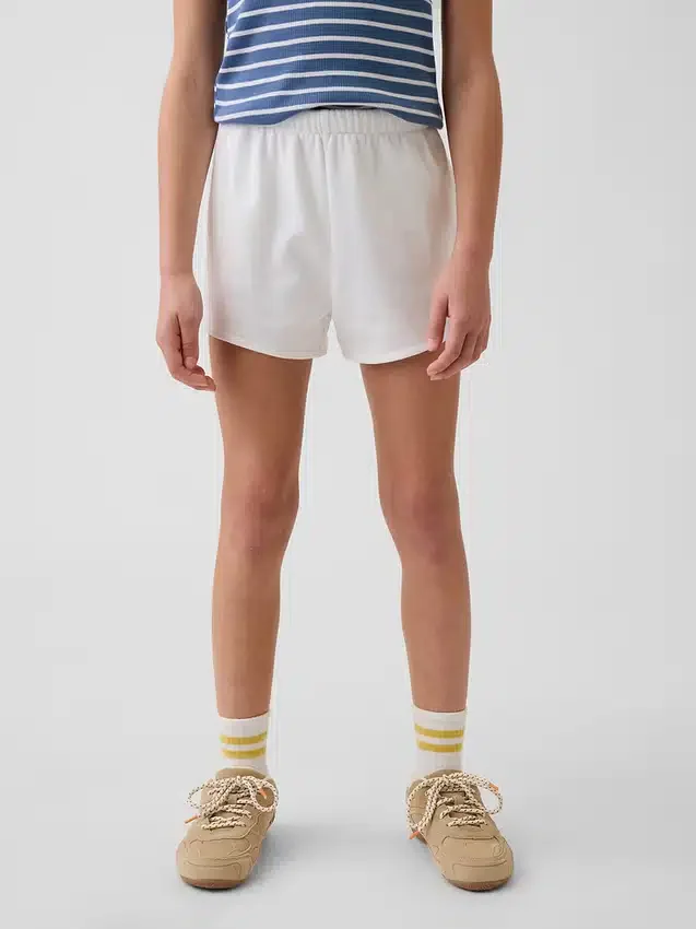 Pantaloncini da bambino in felpa Vintagesoft con motivo delfino e vestibilità comoda