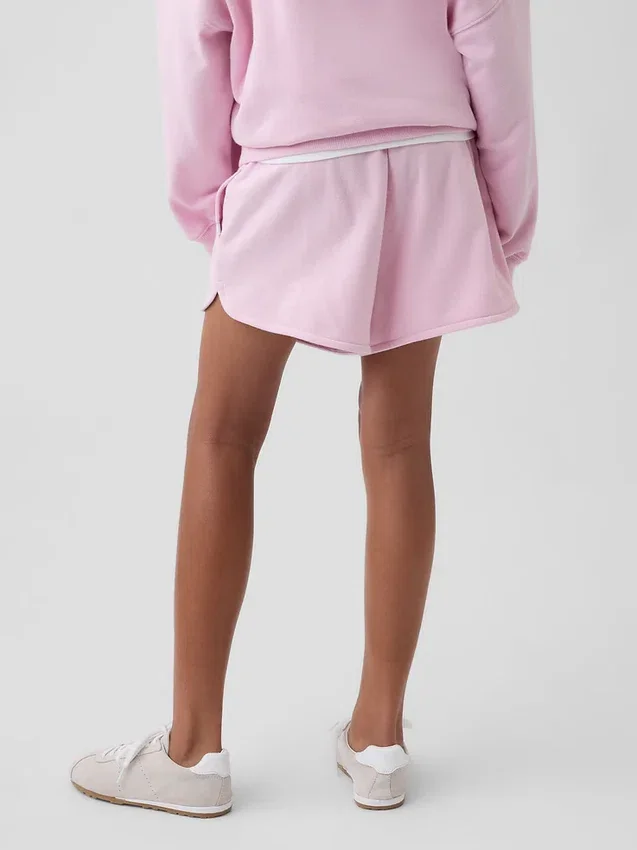 Pantaloncini da bambino in felpa Vintagesoft con motivo delfino e vestibilità comoda