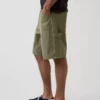 Pantaloncini da carpentiere in denim dal taglio ampio da 9"