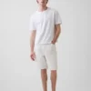 Pantaloncini da carpentiere in denim dal taglio ampio da 9"