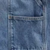 Pantaloncini da carpentiere in denim larghi da 10,5"