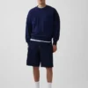 Pantaloncini da carpentiere in denim larghi da 10,5"