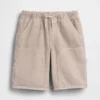 Pantaloncini da carpentiere in denim larghi e comodi stile anni ’90 per bambini