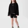 Pantaloncini da ciclismo a costine per bambini