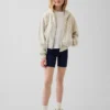 Pantaloncini da ciclismo con orlo ripiegato per bambini