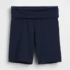 Pantaloncini da ciclismo con orlo ripiegato per bambini