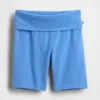 Pantaloncini da ciclismo con orlo ripiegato per bambini