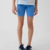 Pantaloncini da ciclismo con orlo ripiegato per bambini