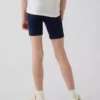 Pantaloncini da ciclismo con orlo ripiegato per bambini