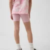 Pantaloncini da ciclismo con orlo ripiegato per bambini