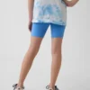 Pantaloncini da ciclismo con orlo ripiegato per bambini