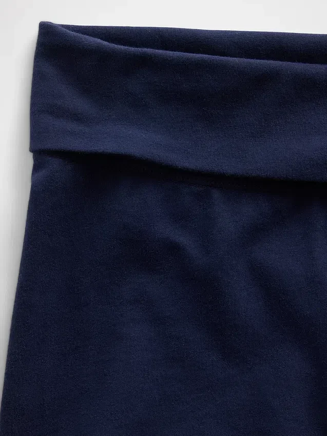 Pantaloncini da ciclismo con orlo ripiegato per bambini