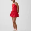 Pantaloncini da corsa a secco rapido con orlo a farfalla per bambini