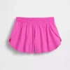 Pantaloncini da corsa a secco rapido con orlo a farfalla per bambini