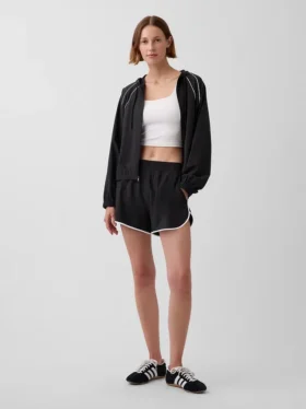 Pantaloncini da corsa GapFit Tech a vita alta