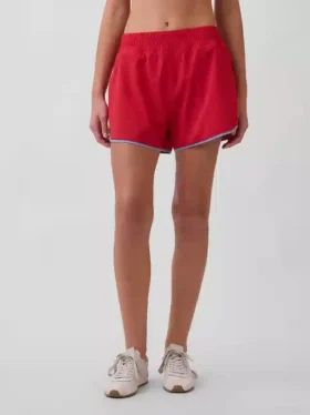 Pantaloncini da corsa GapFit Tech a vita alta