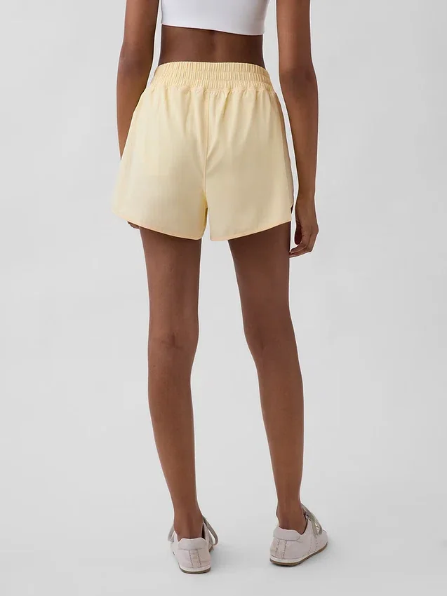 Pantaloncini da corsa GapFit Tech a vita alta