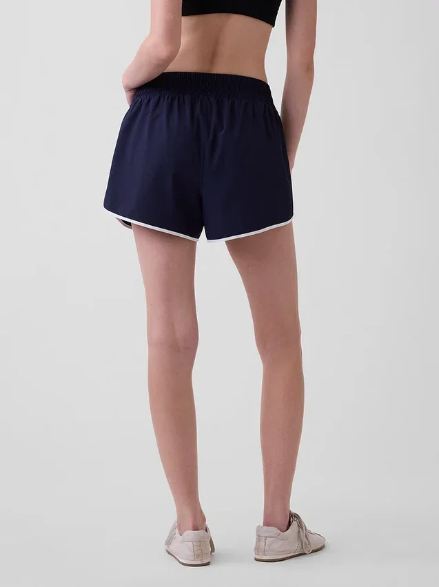 Pantaloncini da corsa GapFit Tech a vita alta