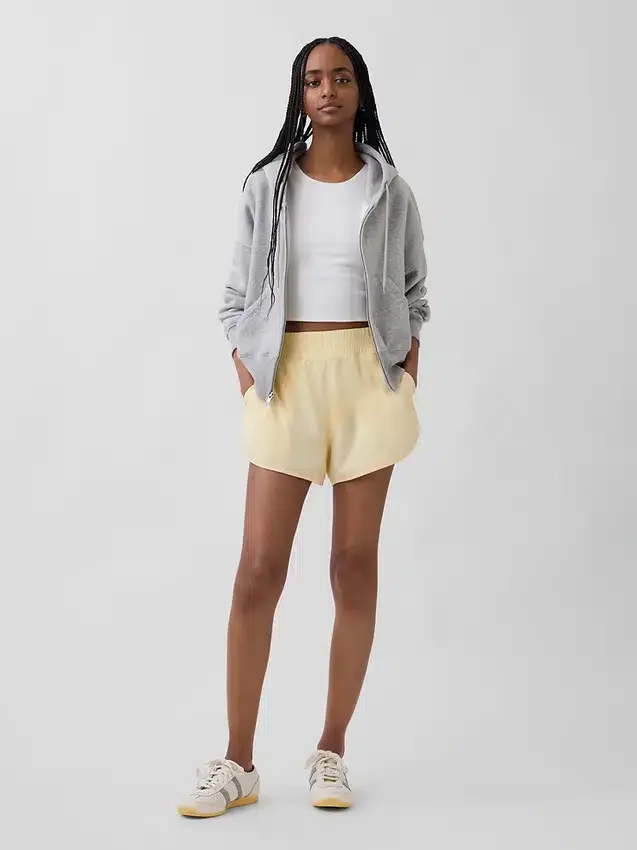 Pantaloncini da corsa GapFit Tech a vita alta