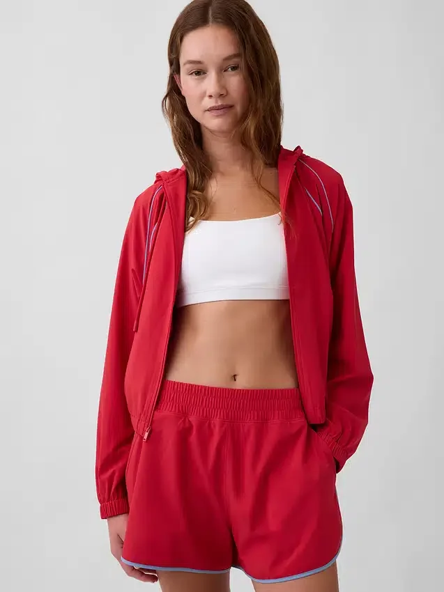 Pantaloncini da corsa GapFit Tech a vita alta