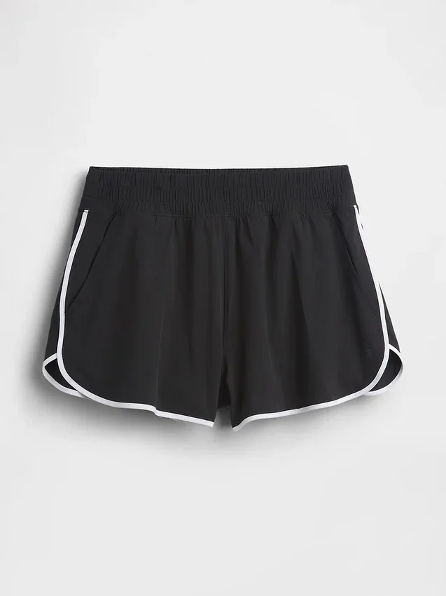 Pantaloncini da corsa GapFit Tech a vita alta