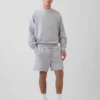 Pantaloncini da ginnastica in felpa French Terry pesante per adulti
