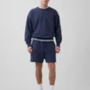 Pantaloncini da ginnastica in felpa French Terry pesante per adulti